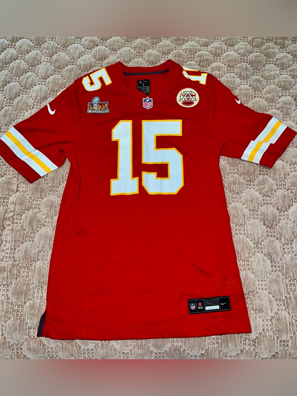 Mahomes Super Bowl Lix Game Jersey